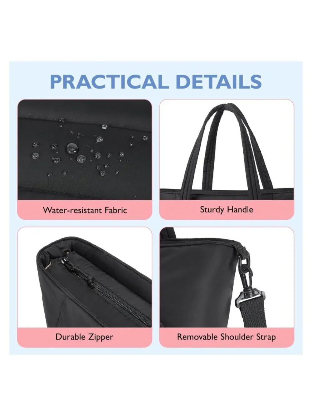 N/A diaper bag